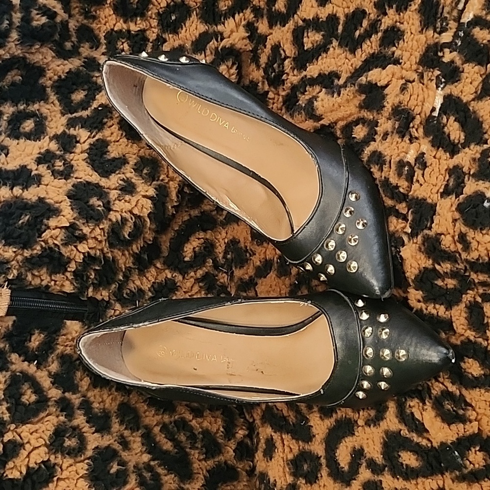 Studded Heels